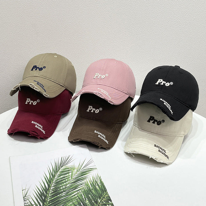 Women's Casual Distressed Baseball Cap Kalsten