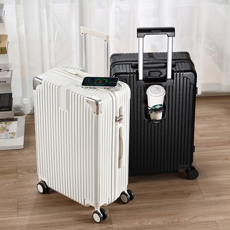 Unisex Durable Expandable Hard-Shell Luggage Kalsten