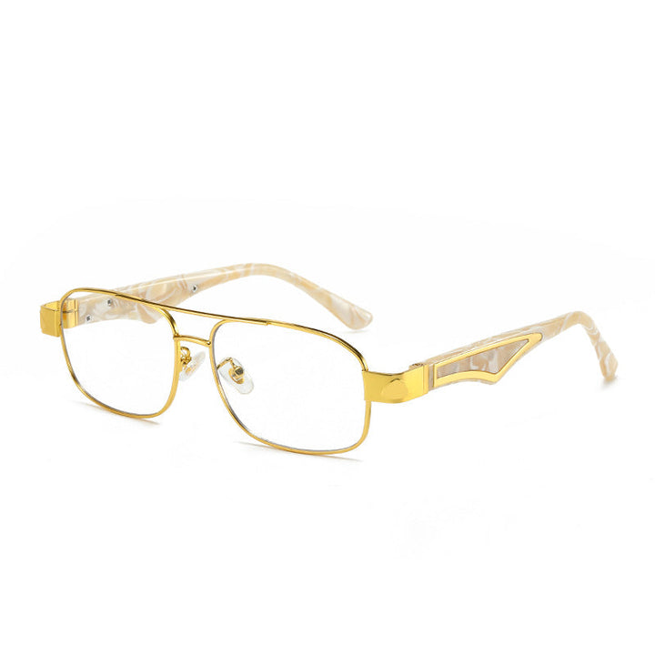 Ladies stylish corrective glasses with angular accents Kalsten