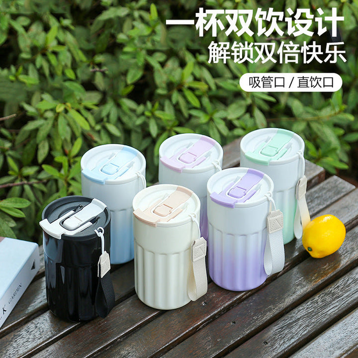 Women Insulated To-Go Cup with Flexible Drinking Opening Kalsten