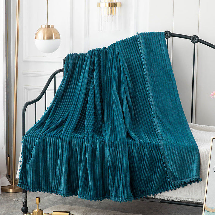 Women high-quality plush throw Kalsten