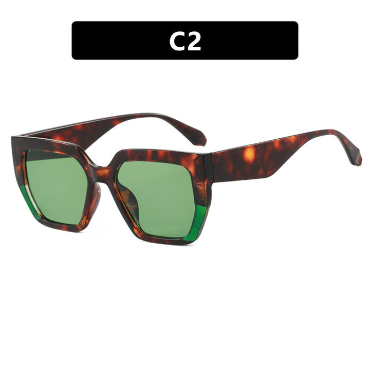 Women's geometric glasses in stylish tortoiseshell pattern Kalsten