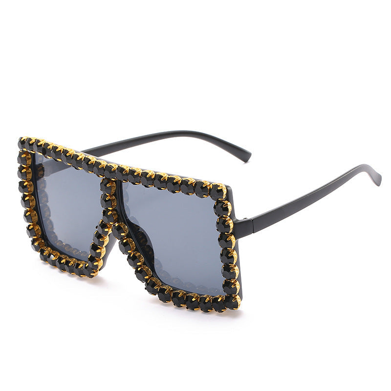 Women's fashionable sunglasses with rhinestone embellishment Kalsten