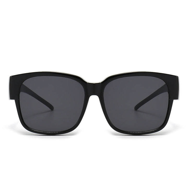Women's stylish rectangular sunglasses with yellow lenses Kalsten
