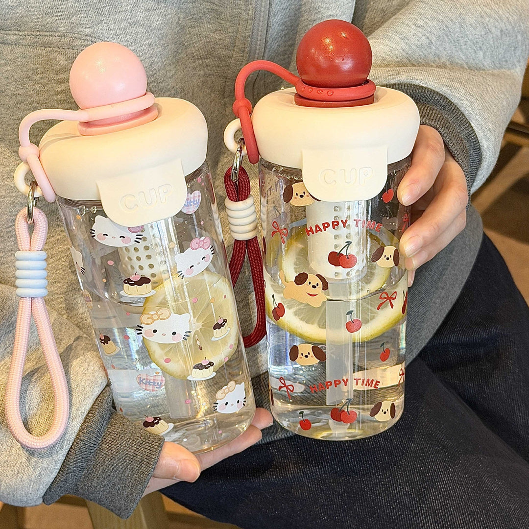Women's Creative Water Bottle with Casual Design Kalsten
