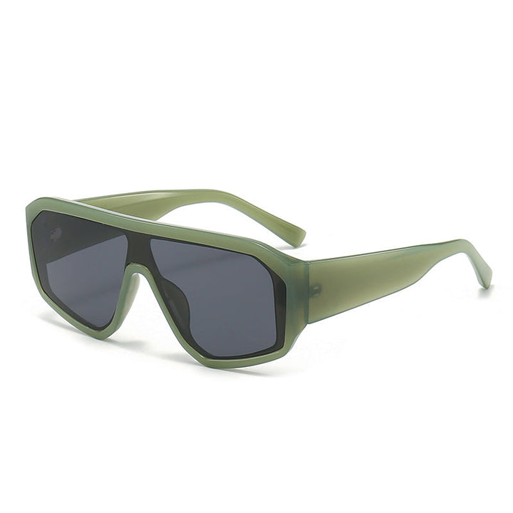 Men's Futuristic Oversized Shield Sunglasses Kalsten