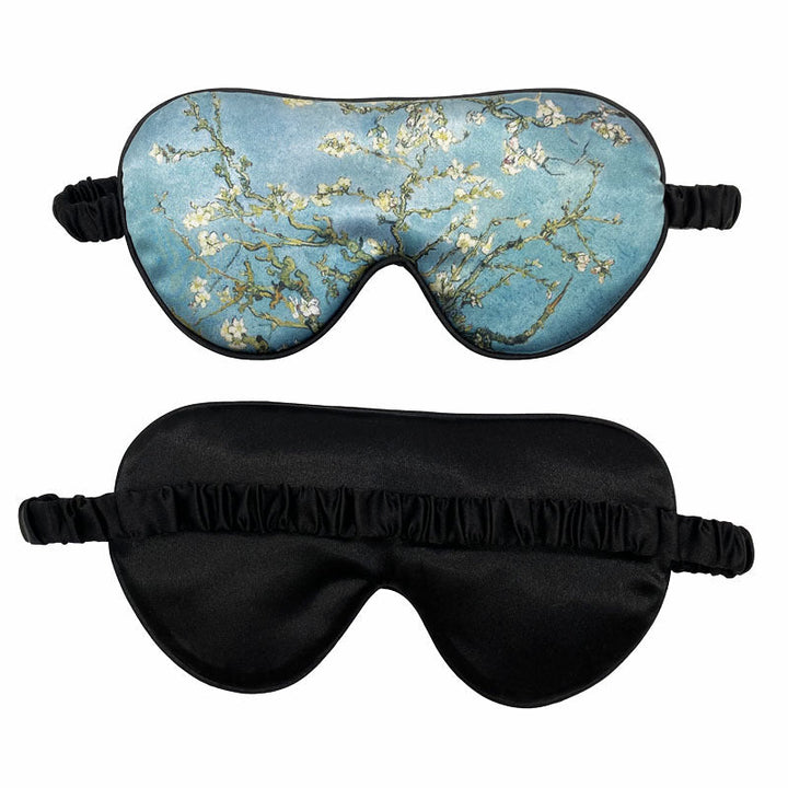 Unisex soft ergonomic sleep mask with contoured eye area and adjustable elastic band Kalsten