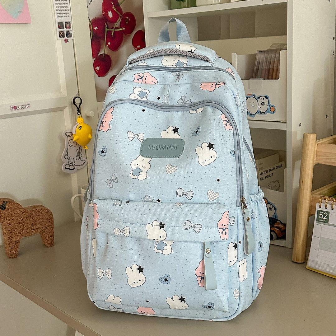 Cute Graphic Pattern School Backpack