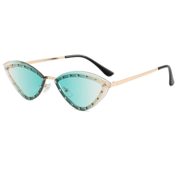 Women's Cat-Eye Sunglasses with Glitter Details Kalsten