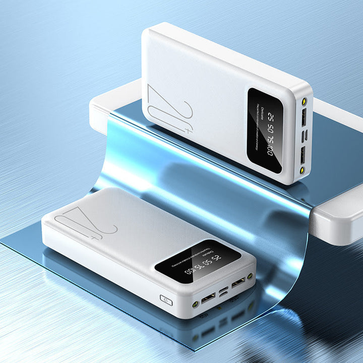 Portable power bank with intelligent energy display and quick charge function Kalsten