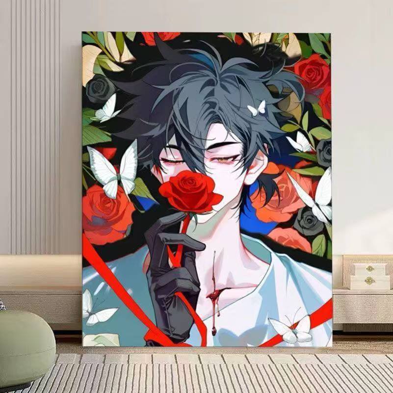 Artistic Anime-Inspired Wall Art Print Kalsten