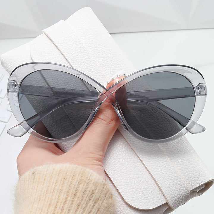 Women Cat-Eye Sunglasses with Mirrored Lenses Kalsten