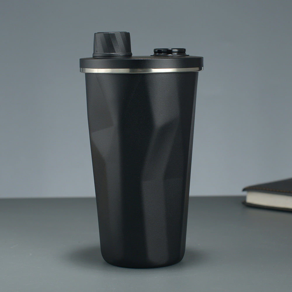 Women's insulated drinking bottle with practical press closure Kalsten