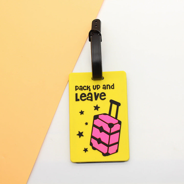 Unisex Travel-Themed Luggage Tag Kalsten