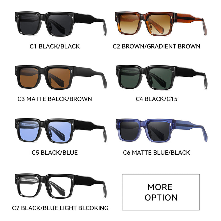 Women's sunglasses in modern, angular design Kalsten