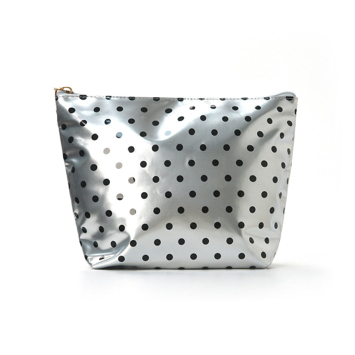 Water-repellent cosmetic bag with polka dot design Kalsten