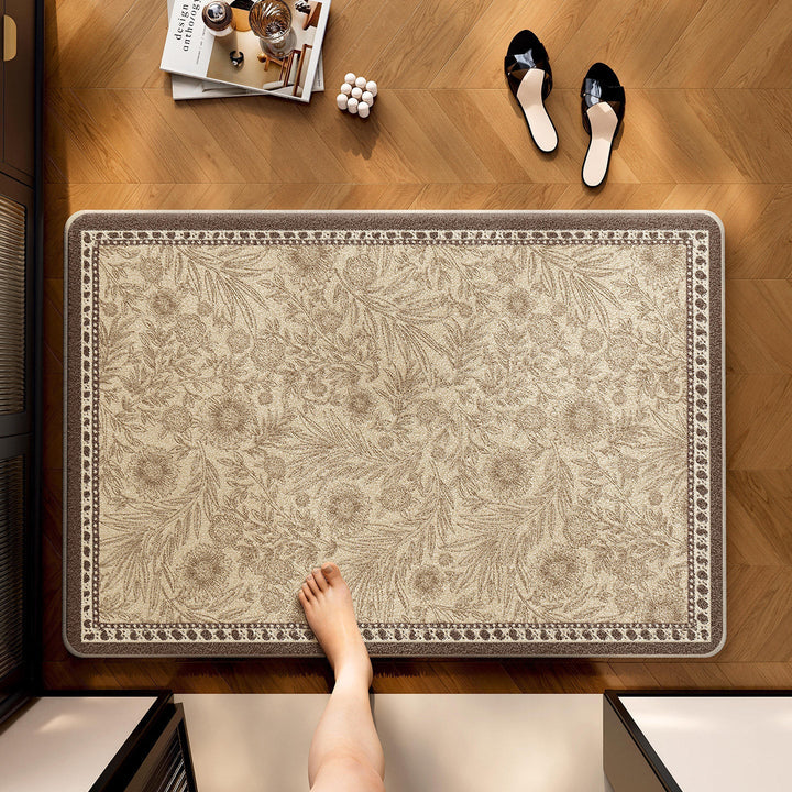 Floral Patterned Area Rug Kalsten