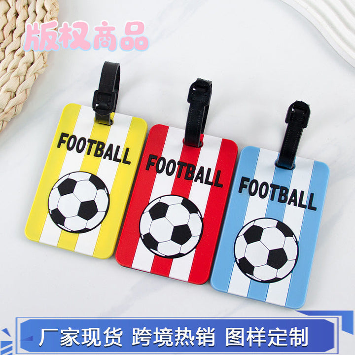 Football-Themed Luggage Tag Kalsten