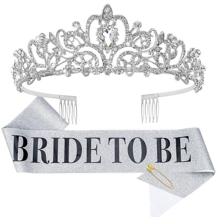 Ladies Crystal Embellished Bridal Tiara Kalsten
