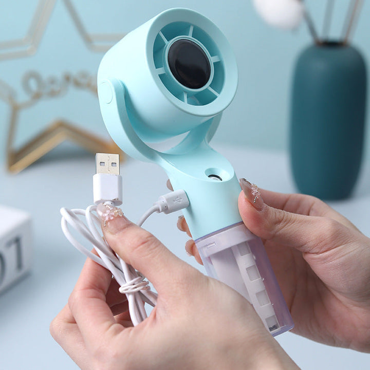 Women Portable Mist Fan with multifunctional spray function Kalsten