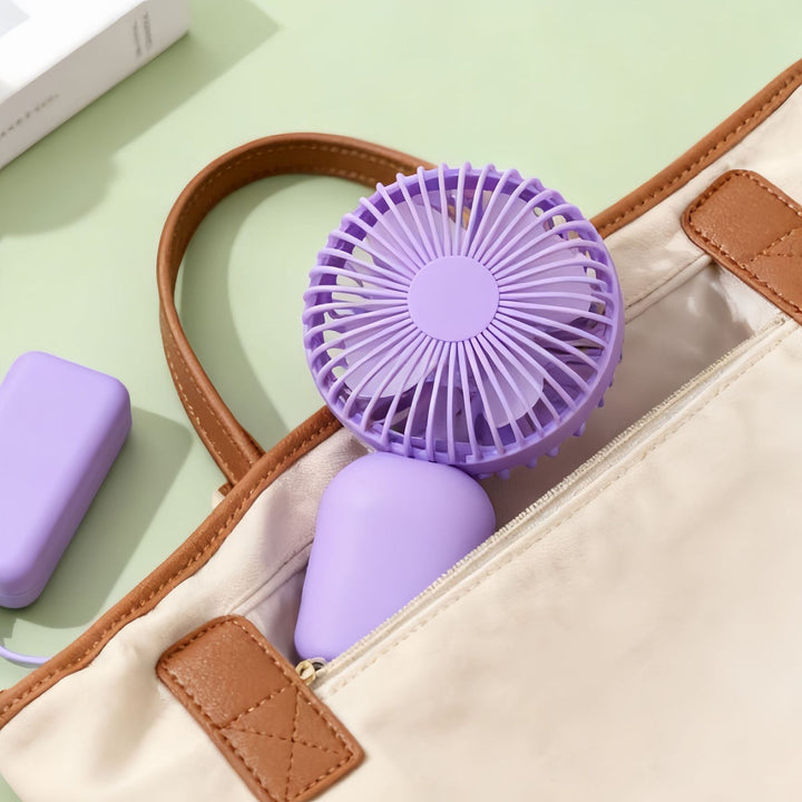 Unisex handheld fan in playful design Kalsten
