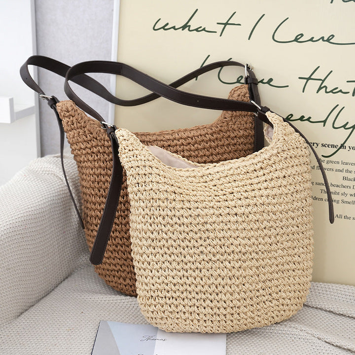 Handmade Shoulder Bag Made of Natural Material Kalsten
