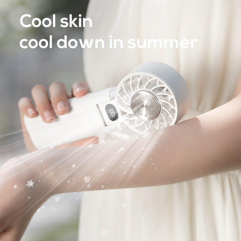 Unisex portable Mini Fan with Digital Display Kalsten