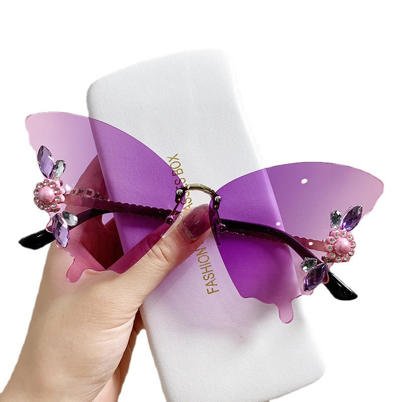 Women creative butterfly sunglasses Kalsten