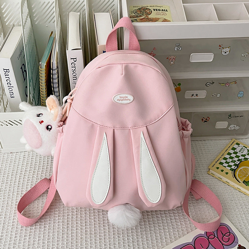Cute Bunny-Ears School Backpack