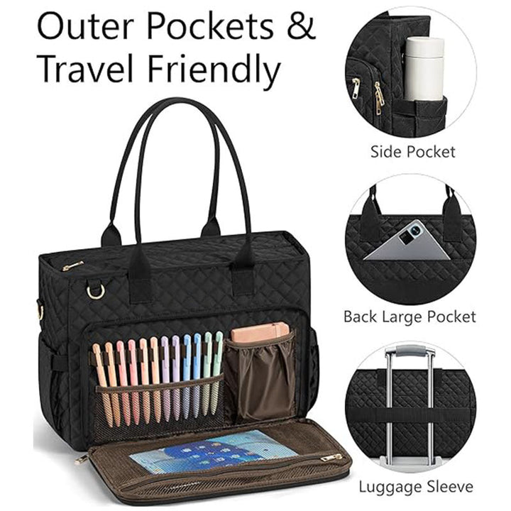 Practical and Stylish Organizer Handbag Kalsten