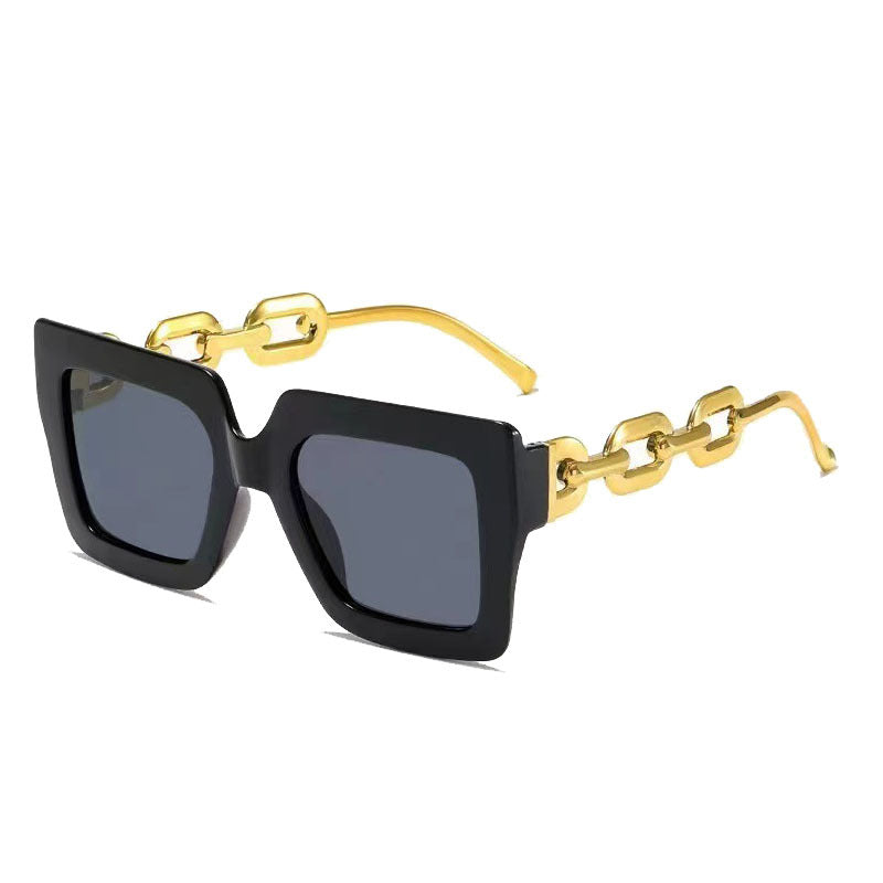 Women's sunglasses with eye-catching chain frame Kalsten