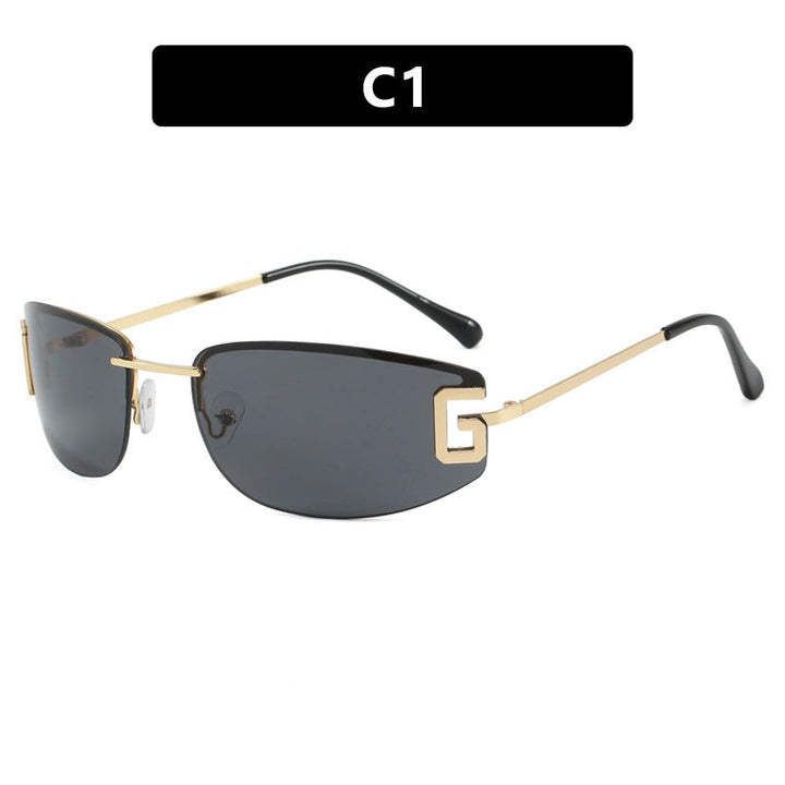 Women futuristic sunglasses with sporty design and UV protection Kalsten