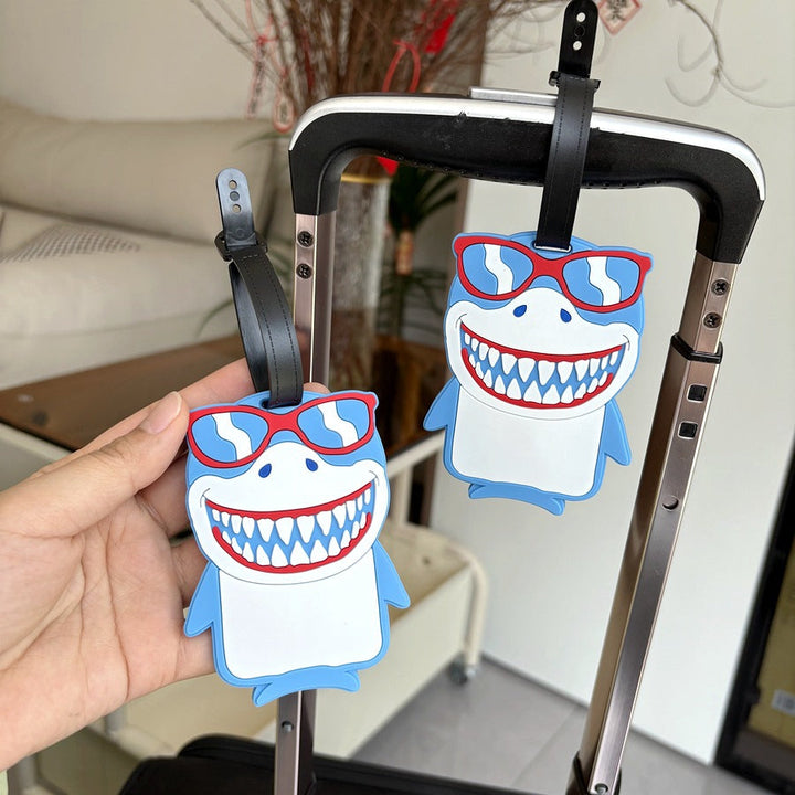 Shark Character Luggage Tag Kalsten