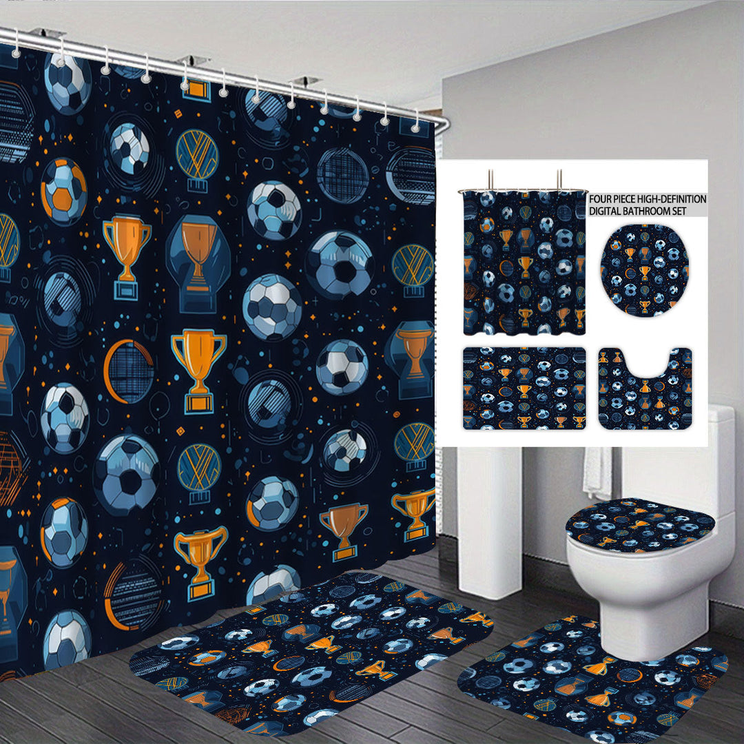 Basketball-Themed Bathroom Decor Set Kalsten