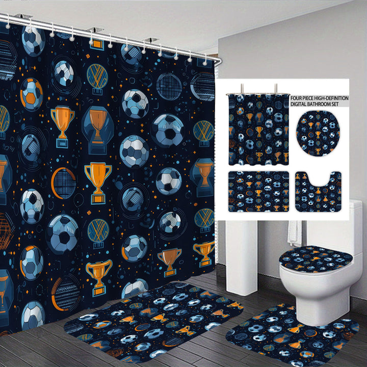 Basketball-Themed Bathroom Decor Set Kalsten