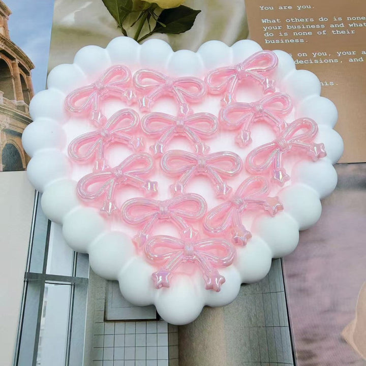 Decorative Heart-Shaped Bow Holder kalsten