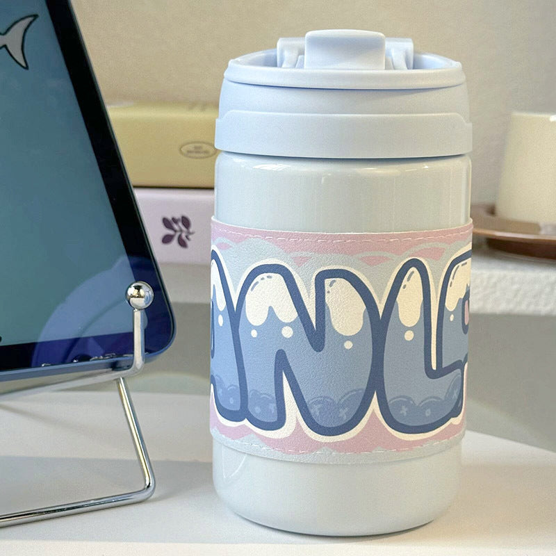 Women's Insulated Water Bottle with Cute Animal Design Kalsten