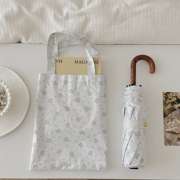 Women's Foldable Umbrella with Floral Pattern Kalsten