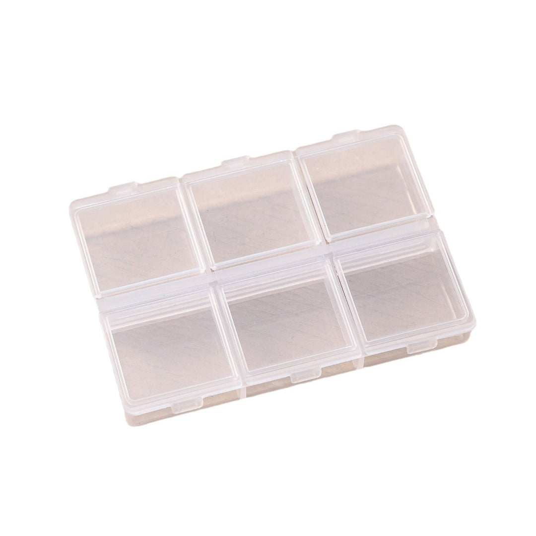 Clear Multi-Compartment Organizer Box Kalsten