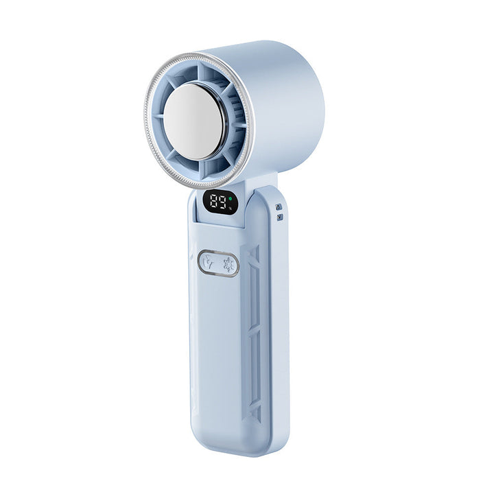 Women's compact portable fan with digital temperature display Kalsten