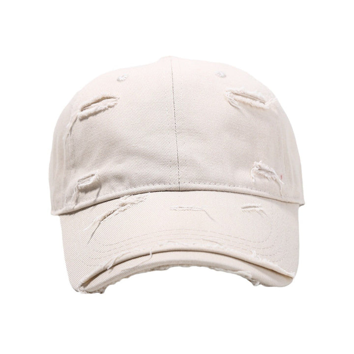 Men's Distressed Classic Cotton Baseball Cap Kalsten