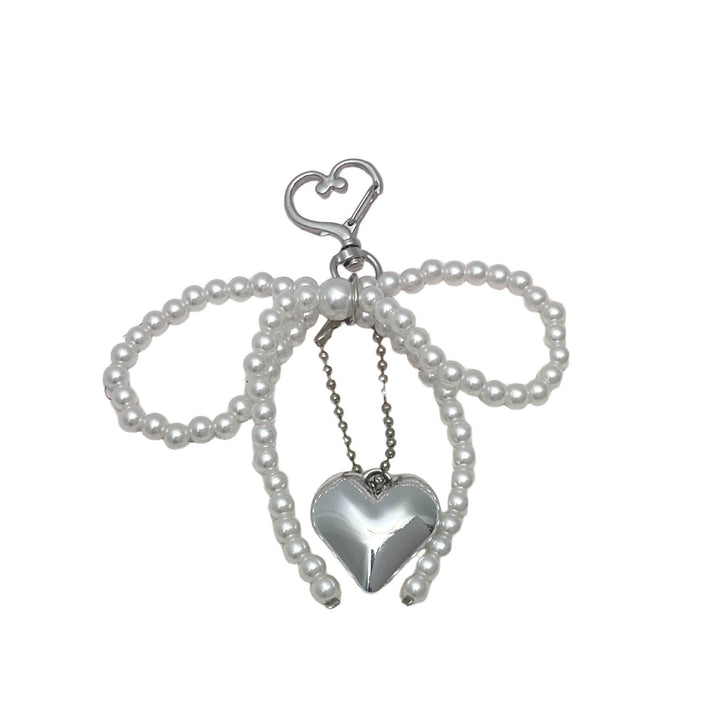 Elegant Pearl Bow Keychain Kalsten