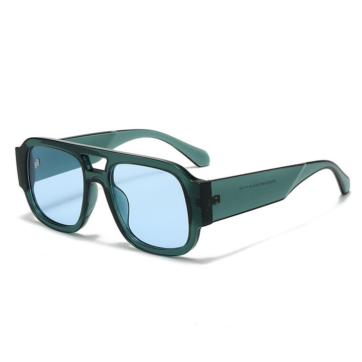 Unisex Bold Frame Retro Sunglasses Kalsten