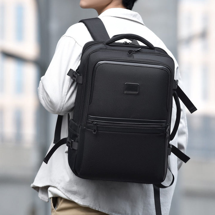 Elegant Laptop Backpack with Water-Repellent Material and Innovative Compartment System Kalsten