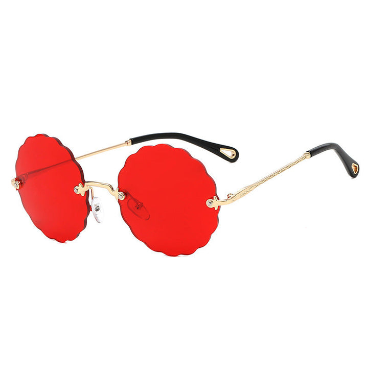 Women's Fashion Glasses with Playful Wave Frame Kalsten