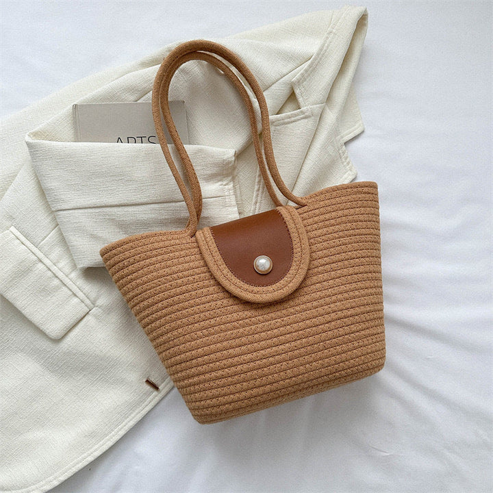 Handbag with Textured Design Kalsten