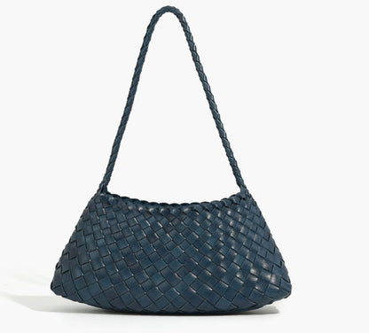 Textured Woven Slouchy Shoulder Bag Acalora