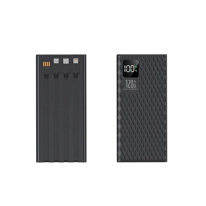High-performance power bank with integrated fast charging ports and LCD display Kalsten
