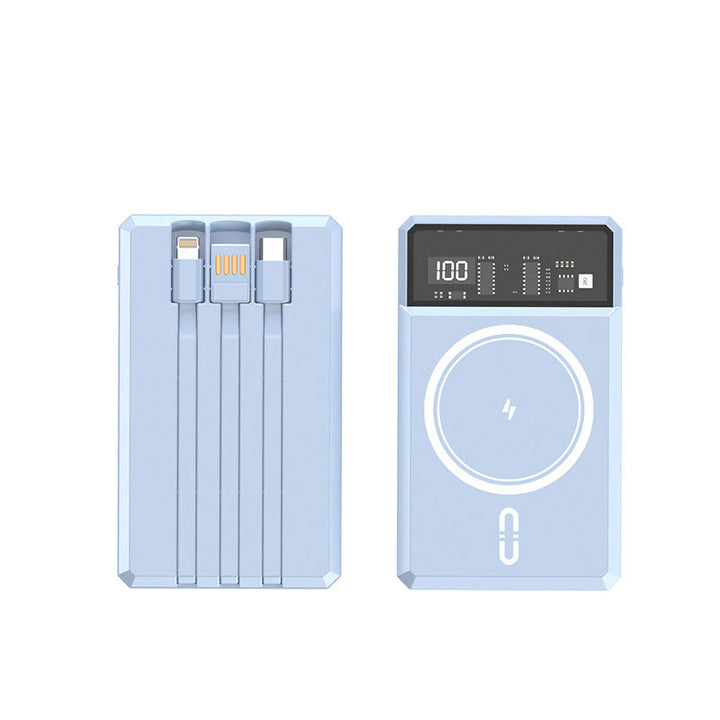 Power bank with integrated light and fast charging functions Kalsten