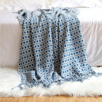 Women's Stylish Houndstooth Pattern Scarf